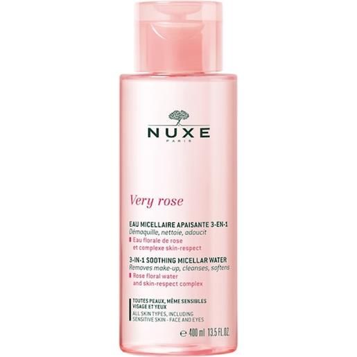 Nuxe cura del viso very rose very rose3-in-1 soothing micellar water