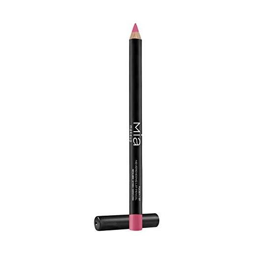 MIA Makeup neverending lip matita per contorno labbra matte trasparente, 3 g (fucsia)