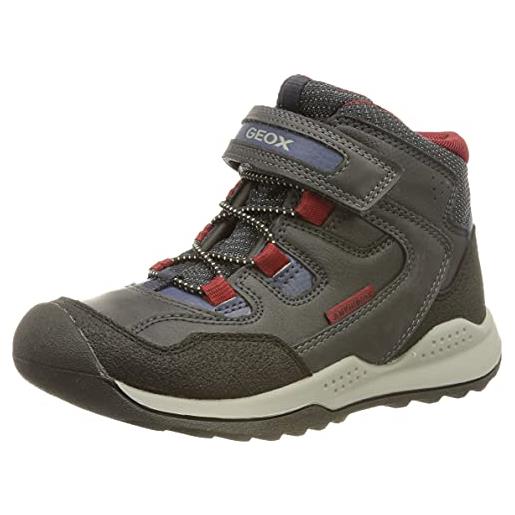 Geox j teram boy b abx a, scarpe da ginnastica bambini e ragazzi, brown rust c6fn6, 39 eu stretta