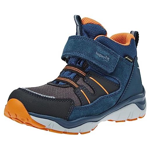 Superfit sport5, scarpe da ginnastica, blu arancione 8000, 27 eu larga