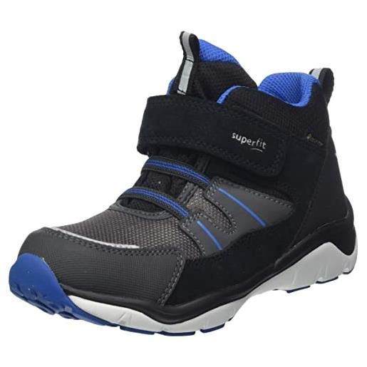 Superfit sport5, scarpe da ginnastica, nero blu 0000, 25 eu larga