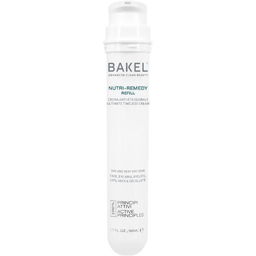 Bakel nutri-remedy crema anti-età globale - per pelle secca e molto secca ricarica 50 ml