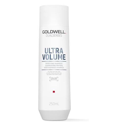 Goldwell dualsenses ultra volume shampoo rinforzante per capelli fini e senza potere, 250 ml