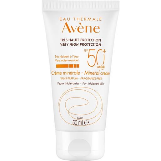 Eau Thermale Avene avene crema solare schermo minerale spf50+ 50ml