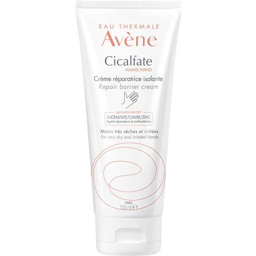 Eau Thermale Avene avene cicalfate+ mani crema ristrutturante barriera idratante pelle secca e screpolata 100ml