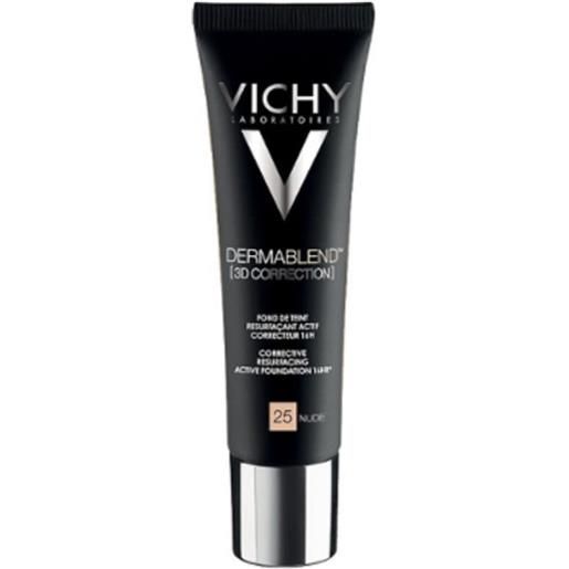 Vichy dermablend 3d fondotinta coprente pelle grassa con imperfezioni tonalità 25 30ml