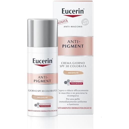 Eucerin anti-pigment crema giorno colorata medium spf30 50ml
