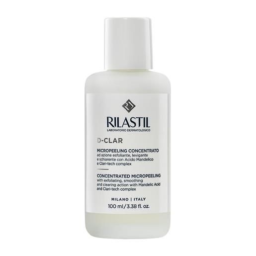 Rilastil d-clar micropeeling concentrato esfoliante viso 100ml