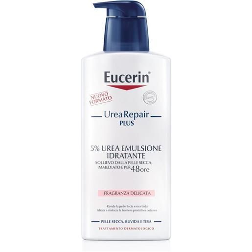 Eucerin urearepair emulsione idratante profumata 5% urea 400ml