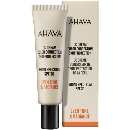 Ahava cc cream color correction skin protection spf30 30ml