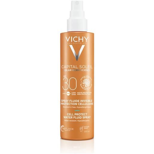 Vichy capital soleil cell protect fluido ultra leggero spray spf30 200ml