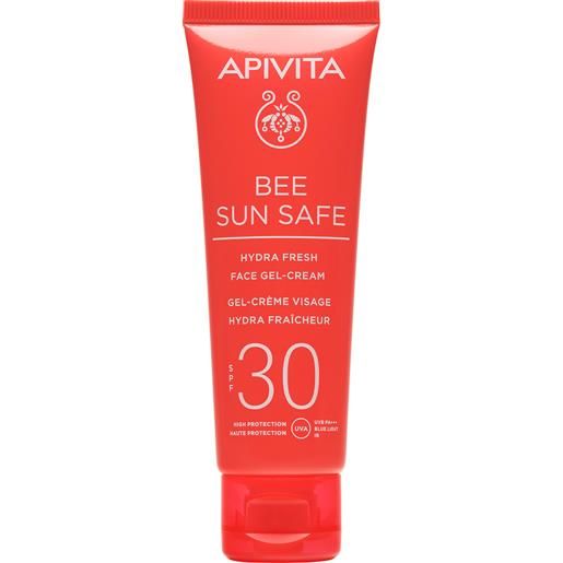 Apivita sun hydra fresh crema gel solare viso spf30 50ml