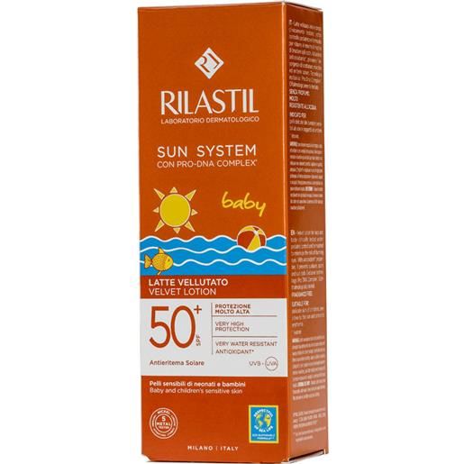 Rilastil sun system spf50+ latte solare vellutato baby 200ml