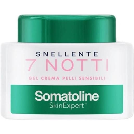 Somatoline skinexpert snellente 7 notti gel crema pelli sensibili trattamento corpo snellente estratto di betulla 400ml