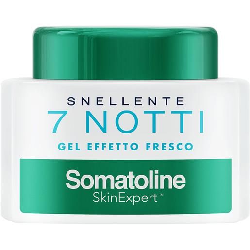 Somatoline skinexpert snellente 7 notti gel effetto fresco trattamento corpo snellente sale integrale 400ml
