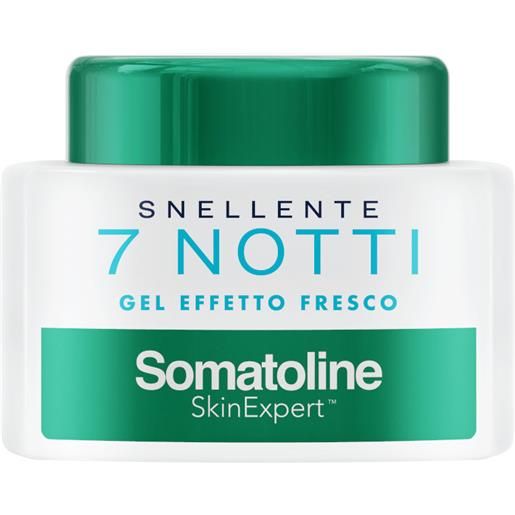 Olyos Italia Srl somatoline skinexpert snellente 7 notti gel effetto fresco trattamento corpo snellente sale integrale 250ml