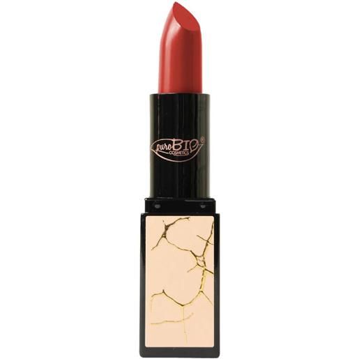 Purobio cosmetics lipstick creamy matte 03 red with faith 4,4g