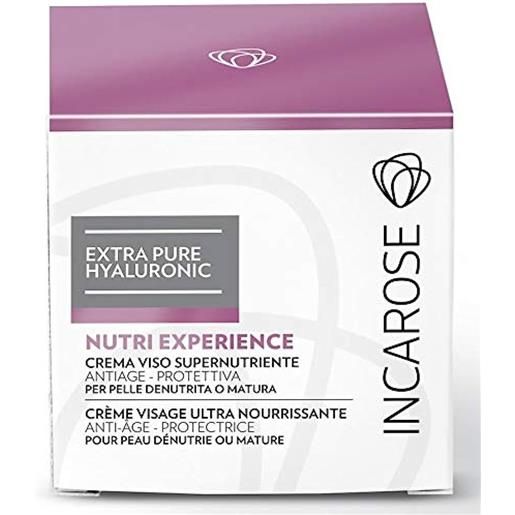 Incarose extra pure hyaluronic nutri experience crema viso 50ml