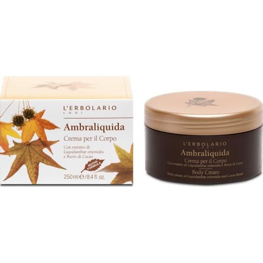 L'erbolario ambraliquida crema corpo 250ml