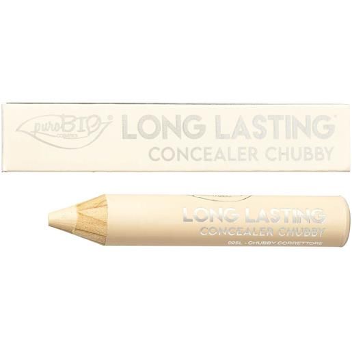 Purobio cosmetics concealer chubby correttore long lasting 025l chiaro