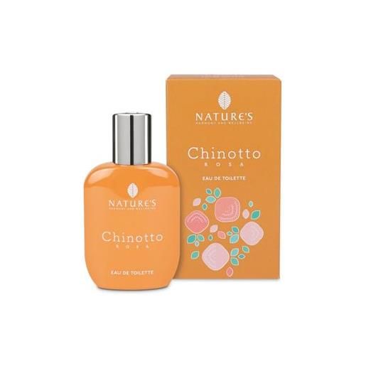 Nature's chinotto rosa eau de toilette donna 50ml