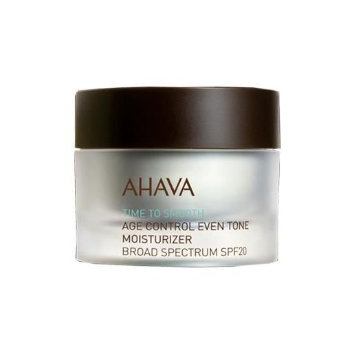 Ahava age control even tone moisturizer spf20 50ml
