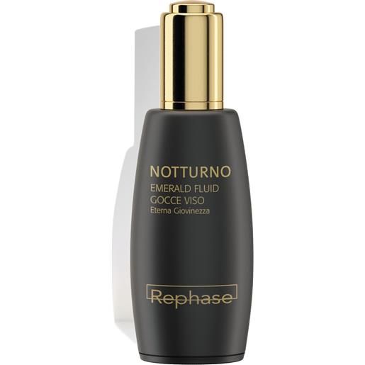 Rephase notturno emerald fluid gocce viso eterna giovinezza 30ml