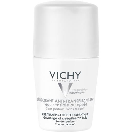 Vichy deodorante anti-traspirante 48h pelle sensibile o depilata 50ml