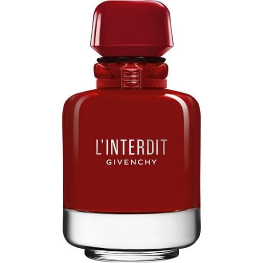Givenchy l'interdit rouge ultime eau de parfum 80 ml