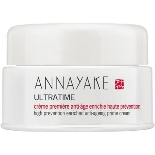 ANNAYAKE ultratime crème première anti-âge enrichie haute prévention - crema anti-età 50 ml