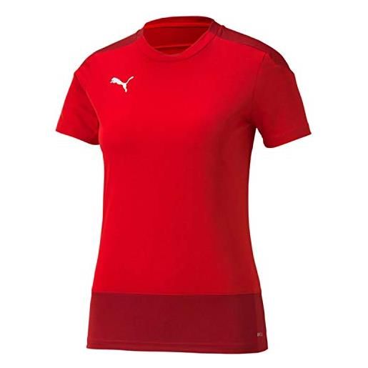 PUMA teamgoal 23 training jersey w, maglietta donna, rosso (puma red/chili pepper), s
