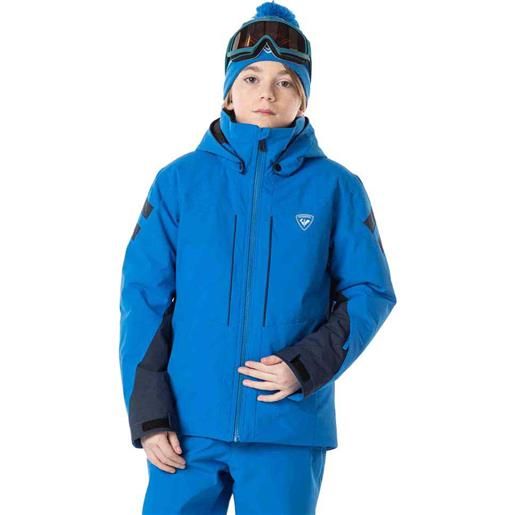 Rossignol ski jacket blu 8 years ragazzo