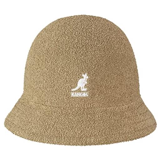 Kangol - cappello alla pescatora flip it reversible - size s - camel-orange