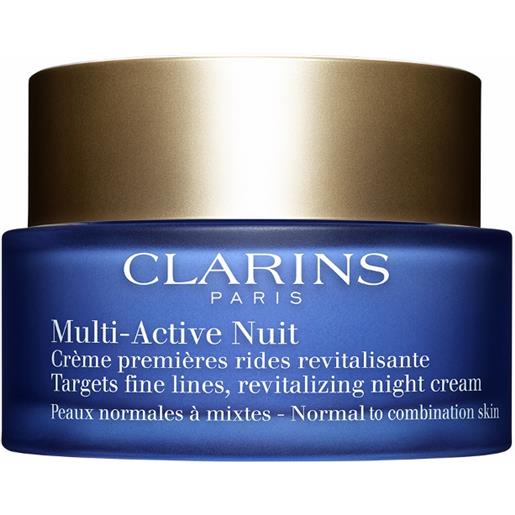 Clarins > Clarins multi active nuit creme premieres rides revitalisante peaux normales a mixtes 50 ml