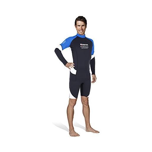 Mares thermo guard shorts, pantaloncino con protezione solare per sport acquatici da uomo, nero, xs