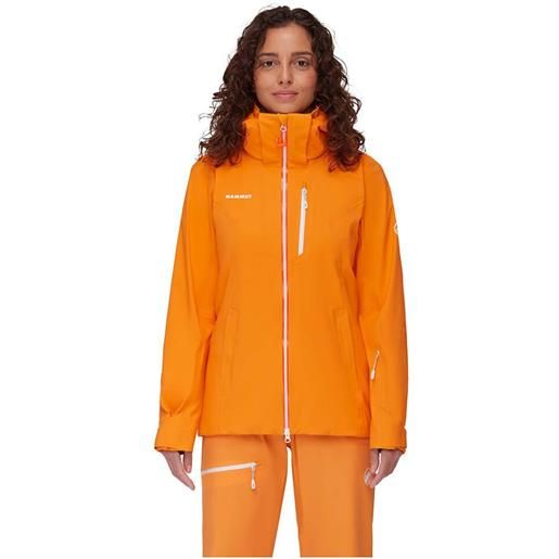 Mammut stoney hs jacket arancione s donna