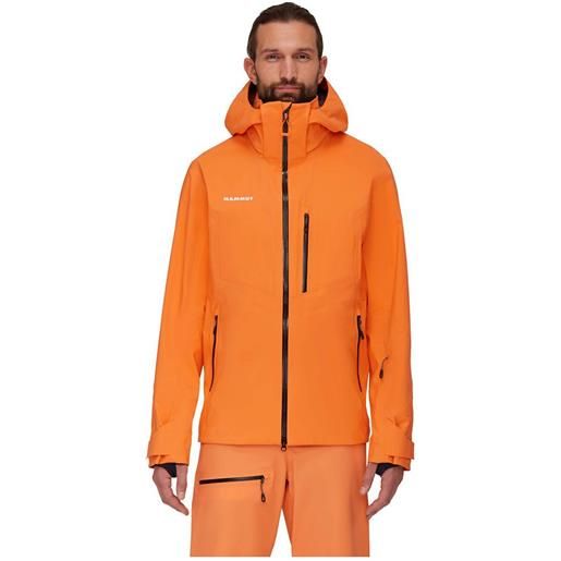 Mammut stoney hs jacket arancione 2xl uomo