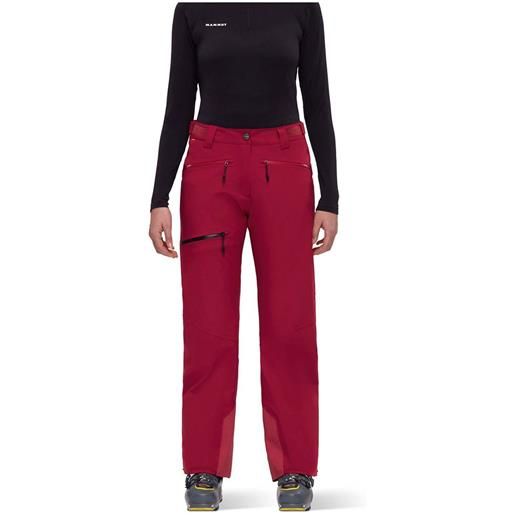 Mammut stoney thermo pants rosso 38 / regular donna