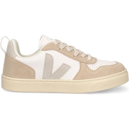 VEJA sneakers v-10 in pelle senza cromo