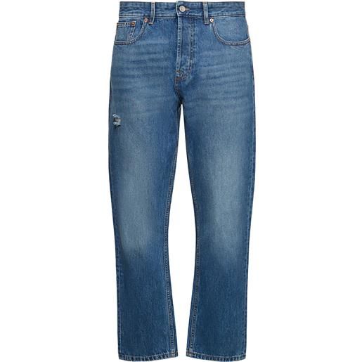 VALENTINO jeans regular fit in denim di cotone