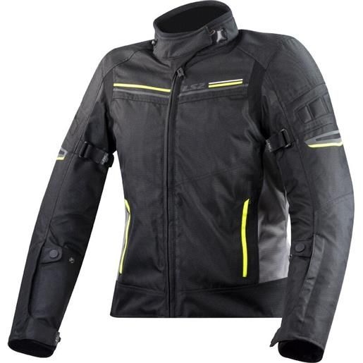 LS2 giacca moto donna shadow LS2 colore nero fluo