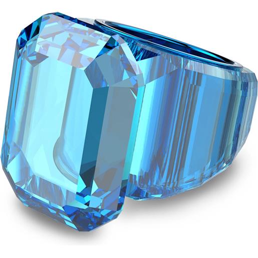 SWAROVSKI anello cocktail lucent azzurro, 60