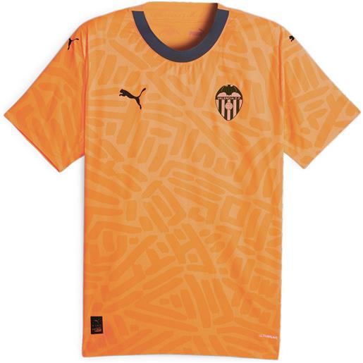 Puma valencia cf 23/24 third short sleeves t-shirt arancione l