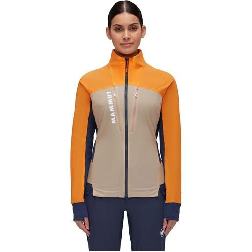 Mammut aenergy in hybrid jacket arancione s donna