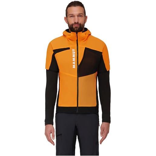 Mammut aenergy in hybrid vest arancione 2xl uomo