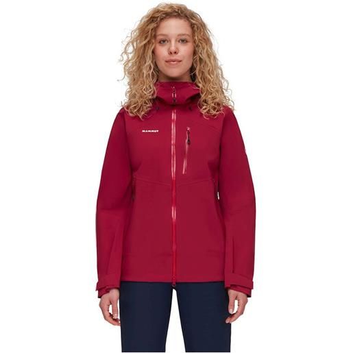 Mammut alto guide hs jacket rosso s donna