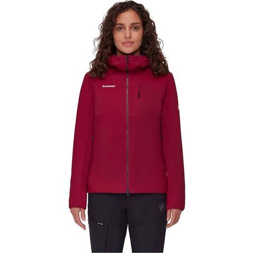 Mammut rime in flex jacket rosso s donna