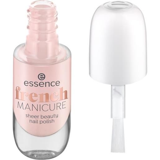 Essence unghie smalto per unghie french manicure sheer beauty nail polish 01 peach please!