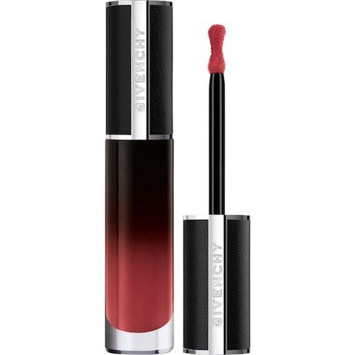 GIVENCHY make-up trucco labbra le rouge interdit cream velvet n27 rouge infusé