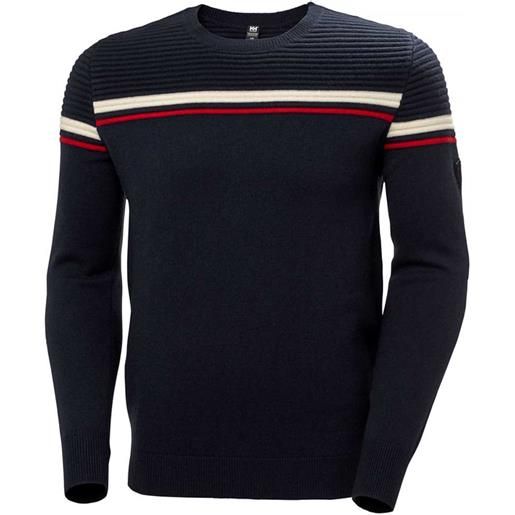 Helly Hansen carv knitted sweater blu 2xl uomo